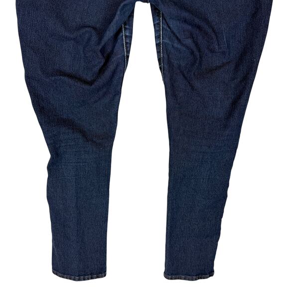 Signature by Levi Strauss & Co. Jeans Womens 18 Blue Denim 5-Pockets Skinny - Picture 8 of 16